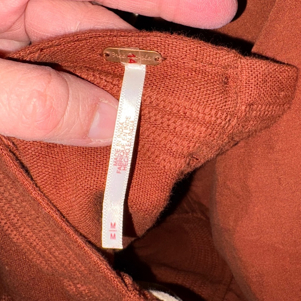 Free People Go Get ‘Em Skort Dress in Rust - Picture 3 of 10